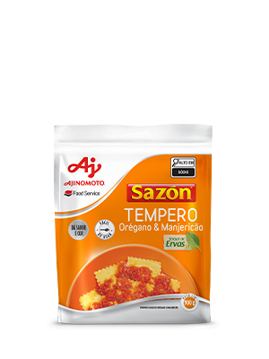 Embalagem Tempero Sazón® Profissional Orégano & Manjericão